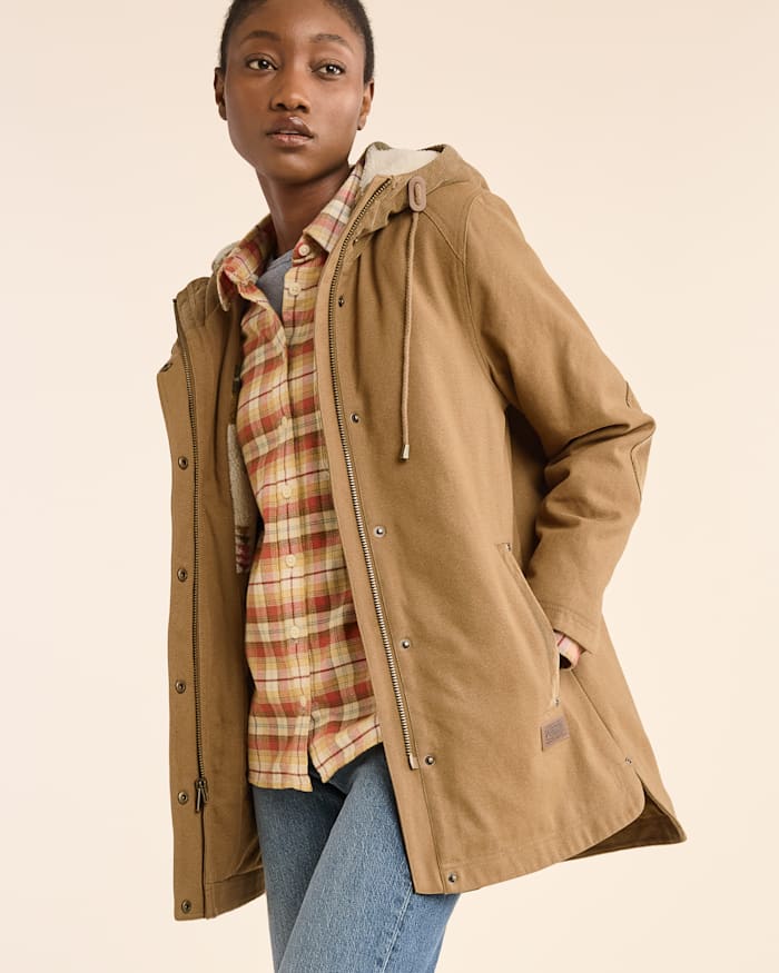 WOMEN'S CEDAR CREEK CANVAS PARKA